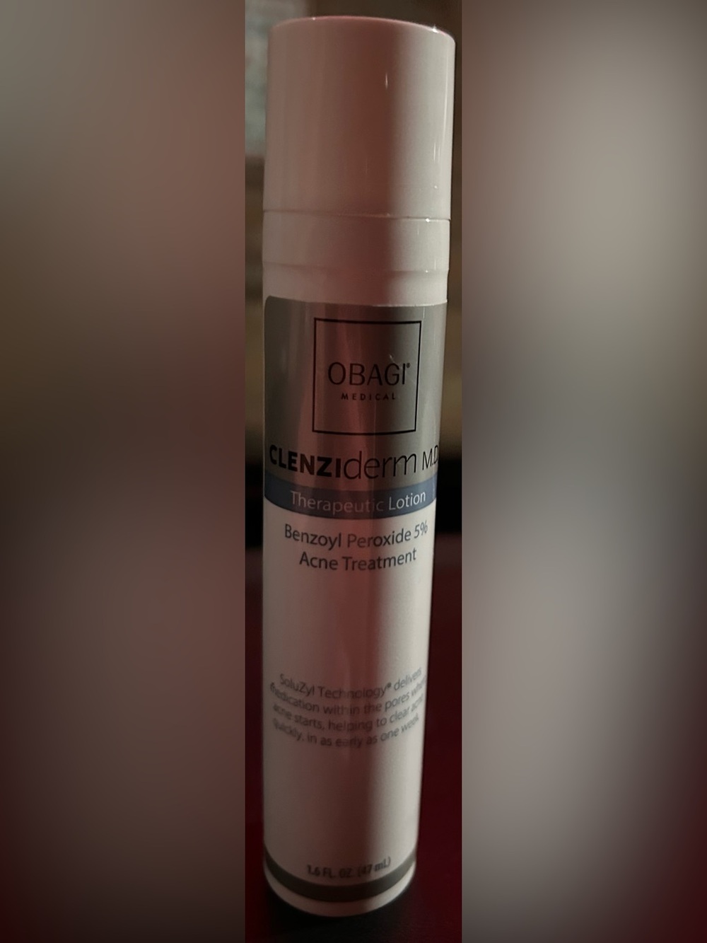 Obagi CLENZIderm Acne Treatment Lotion - White with Blue Accent